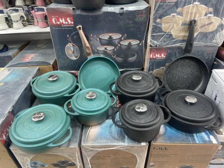 طقم المطبخ المتكامل 7 قطع من OAMAS التركية