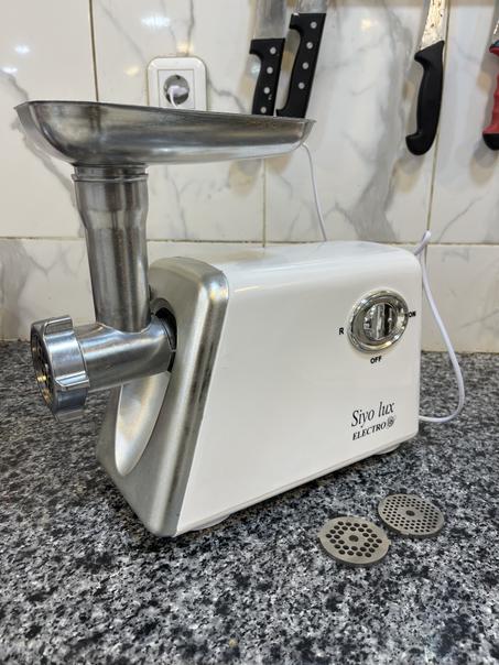 💥 مفرمة اللحوم الكهربائية 4*1 من SIYO LUX 💥