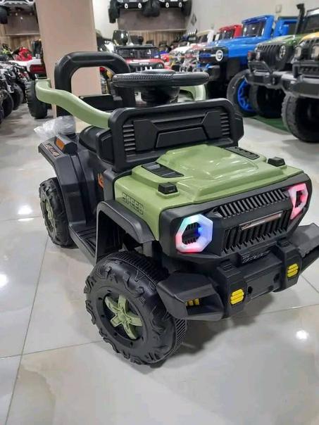 🚙🔥 سيارة الأطفال القوية – ستايل جيب 4x4 🔥🚙