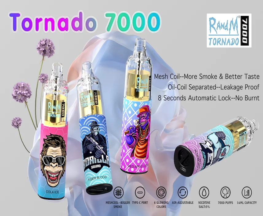 elfbar nachfüll pod läuft aus RandM Tornado 7000 Zero Nicotine Disposable Vape main image 1