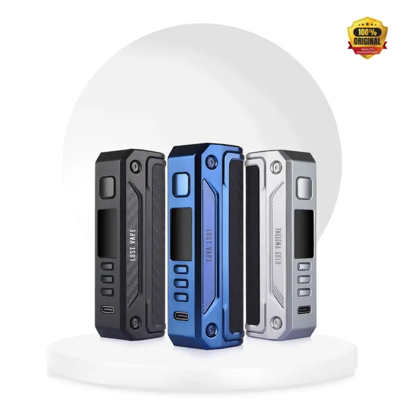 Box Thelema Solo Tunisie - Lost Vape Box 100W Livraison Gratuite