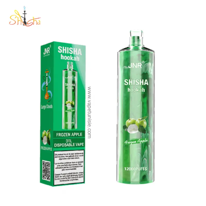 Shisha Hookah 12000 Puffs Tunisie - Tirage De Chicha , 24ML & 2% Nic