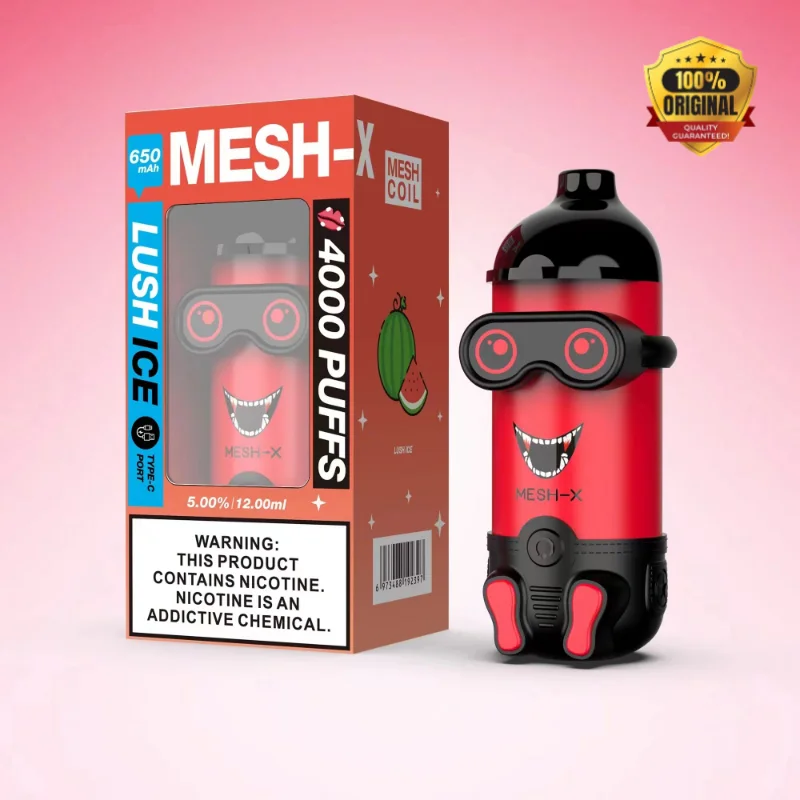 Mesh X 4000 Puffs Tunisie Vape jetable