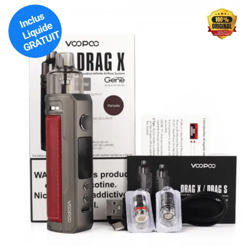 kit-voopoo-drag-x-tunisie-vape-rechargeable-batterie-80w