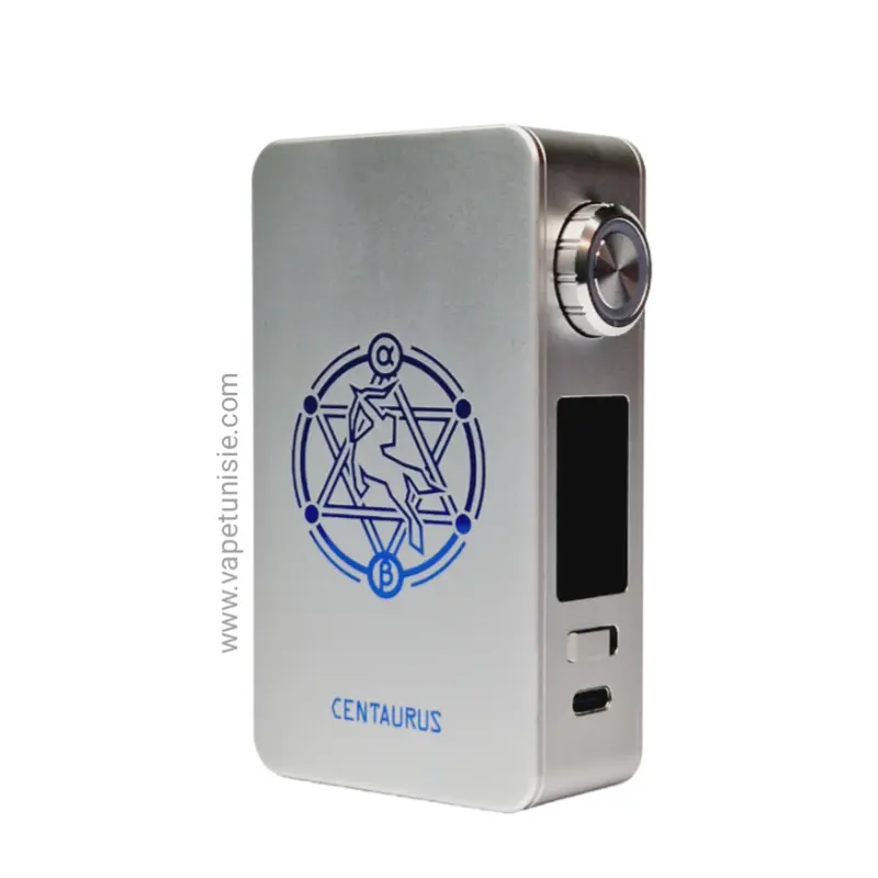 Le Centaurus M200 est un mod box régulé double accus 18650 conçu par Lost  Vape . D'une puissance maximale de 200W