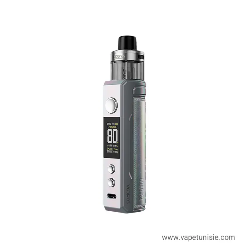 Nouvel Arrivage Voopoo Drag X2 Tunisie - Vape + Batterie Sony Vtc6 3000mAh  Original .
