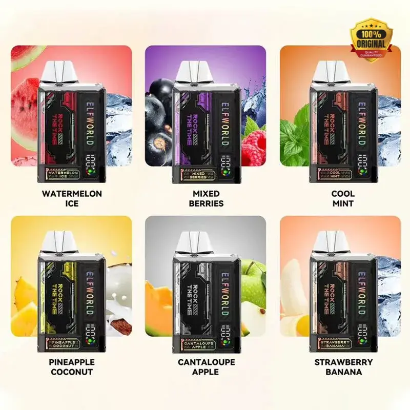 vape gaillon Fumot Digital Box 12000 Puffs Vape Jetable avec Écran Digital, 20ml  E-Liquide et 0/2/3/51% Sel de Nicotine main image 0