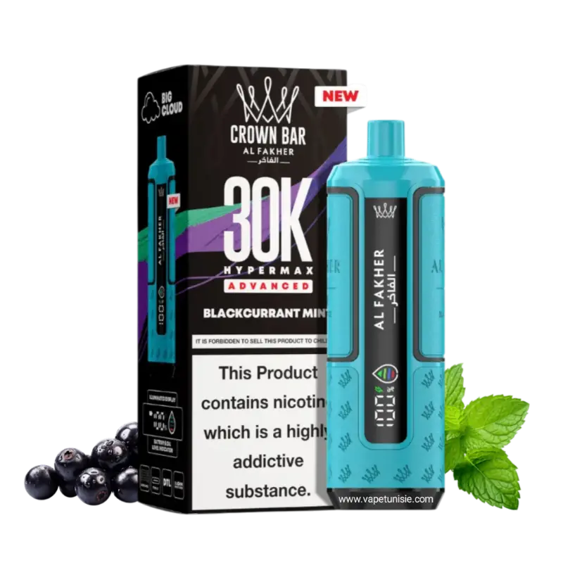 Al Fakher 30K Puffs Tunisie - Hyper Max Advanced [ 100% Authentique ]