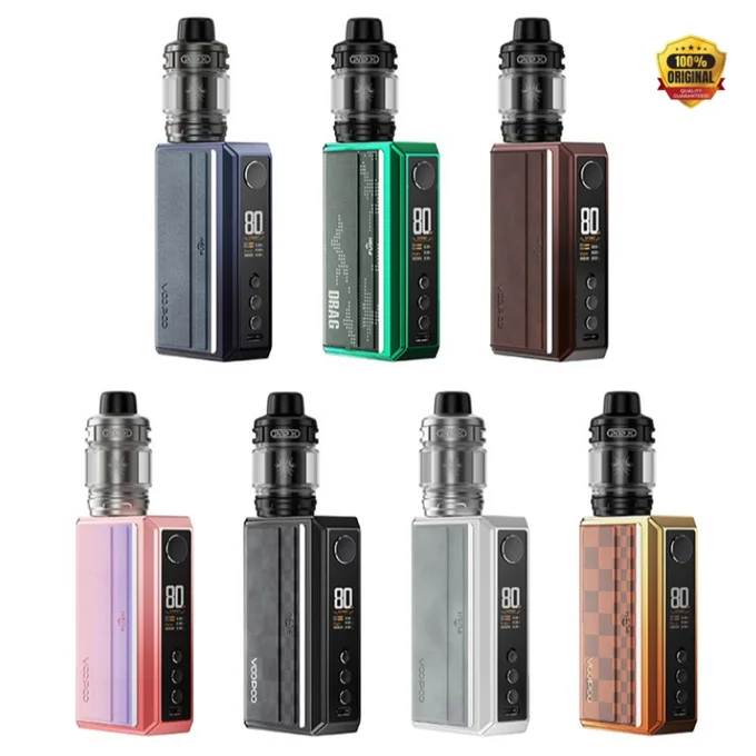 Voopoo Drag 5 Kit Complet Authentique + 2 batterie Sony 3000