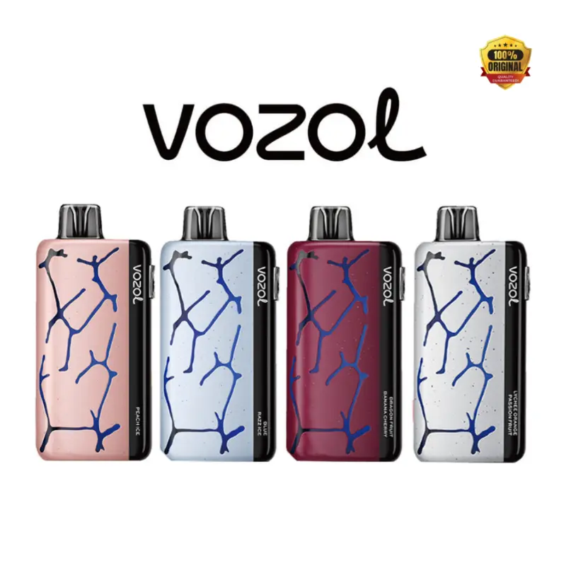 Vozol Neon 45000 Puffs Tunisie - 3 Level ice & 3 level Nicotine , 5% Nic