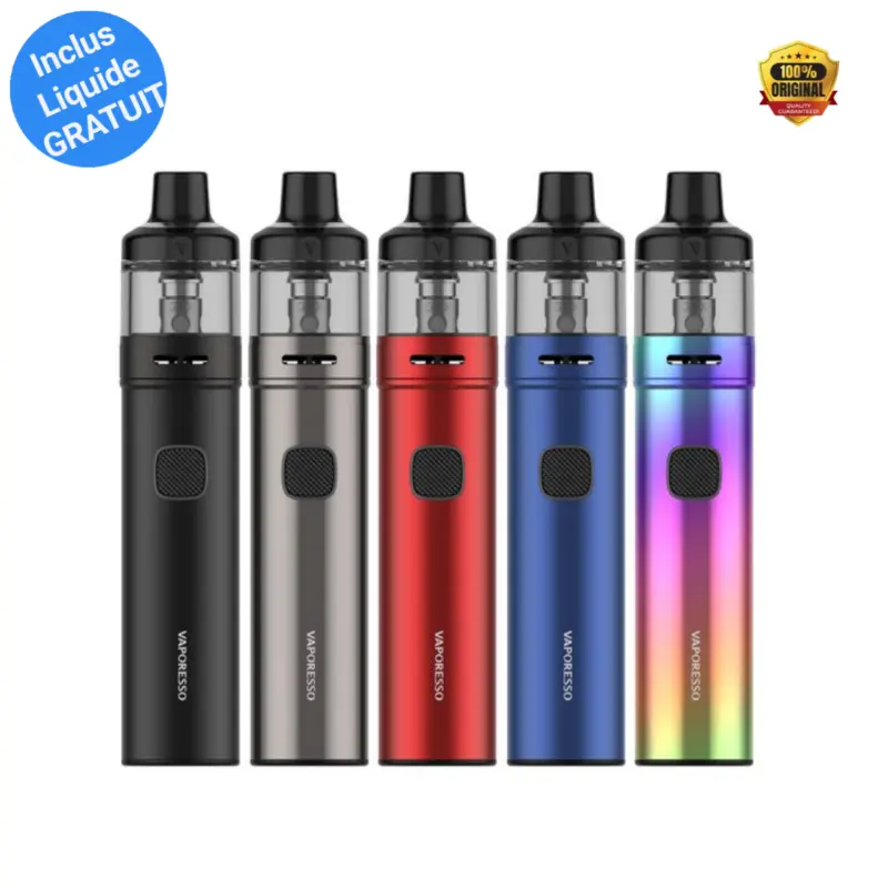Vaporesso GTX GO 40 Tunisie - 1500mAh & Type C