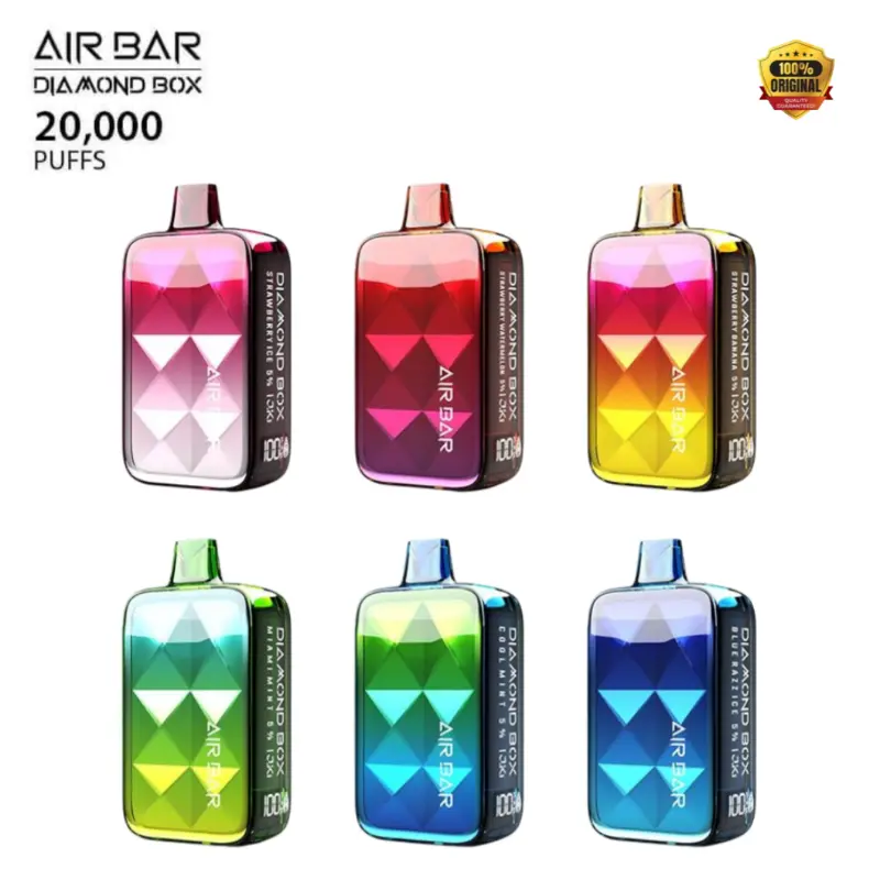 AIR BAR DIAMOND BOX 20K PUFFS TUNISIE- VAPE JETABLE