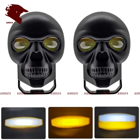 جمجمة ليد للموتوسيكل