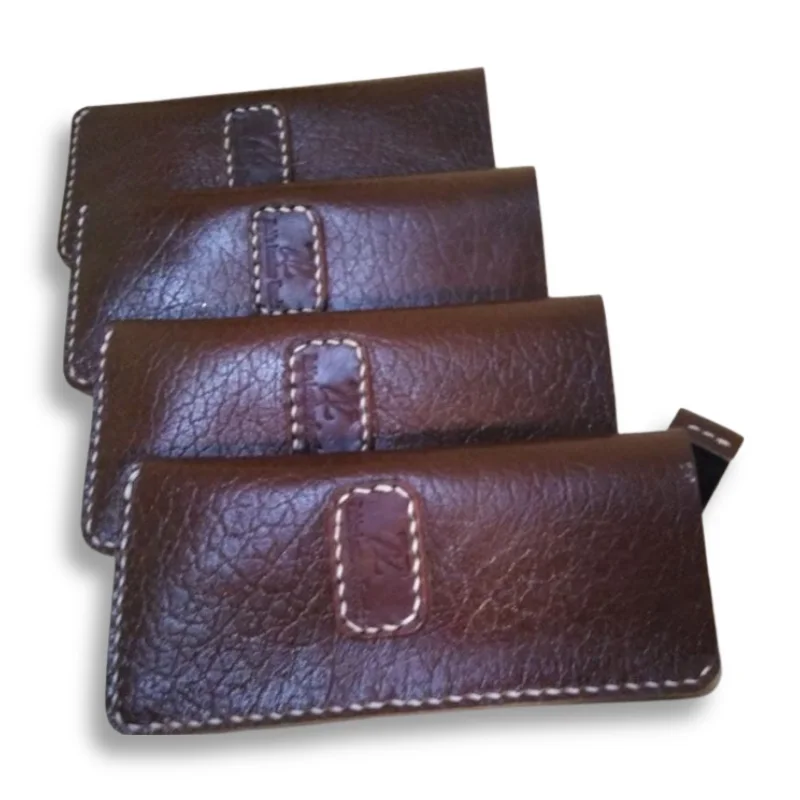 Leather Glasses Case V1, Minimalist Design Glasses Sleeve For Him