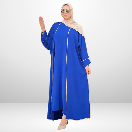 Abaya en crêpe