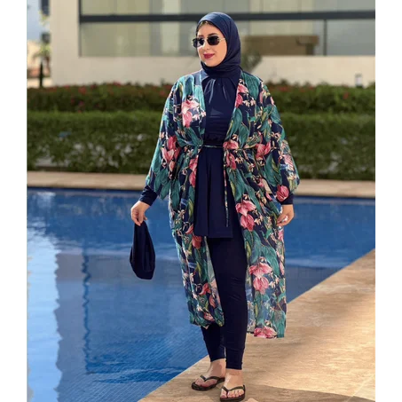 Burkini hijabista en 5 pieces