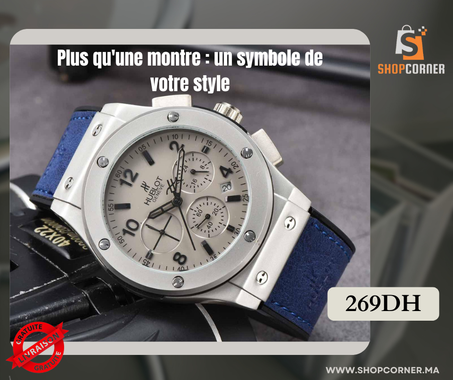 HUBLOT GENEVE HOMME NOUVELLE MODE