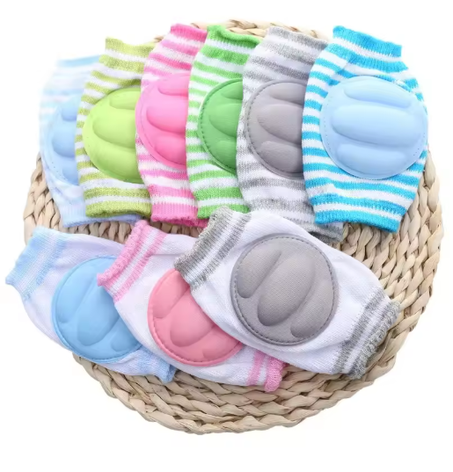 Knee pads to protect babies while crawling