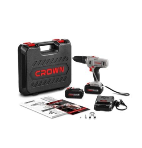Visseuse Perceuse Sans fil 24V 2 Batterie 2.0AH CT21074LH-BMCCROWN