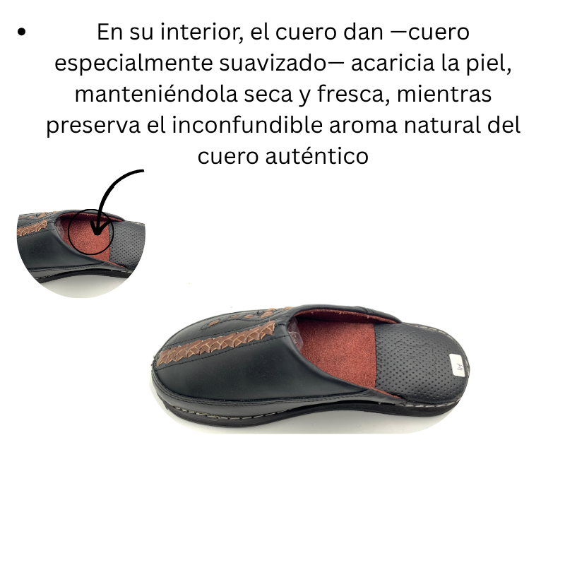KHANJAR –zapatillas de cuero hechas a mano