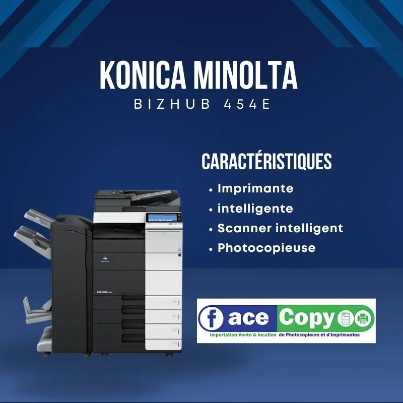 Photocopieur Konica Minolta Bizhub 454e