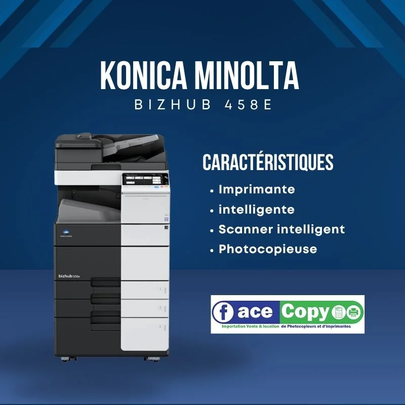 Photocopieur Konica Minolta Bizhub 458e