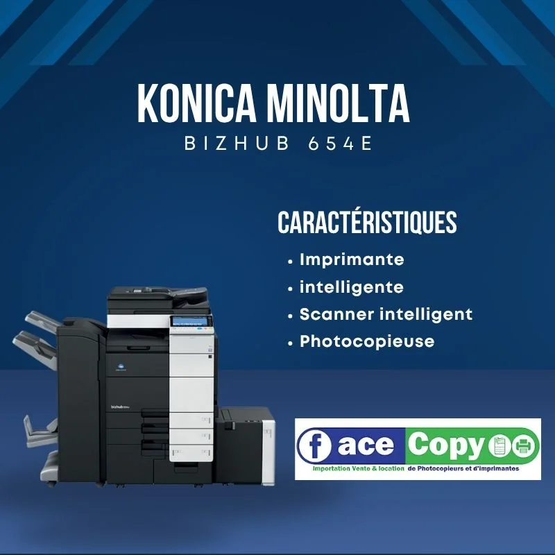 Photocopieur Konica Minolta Bizhub 654e