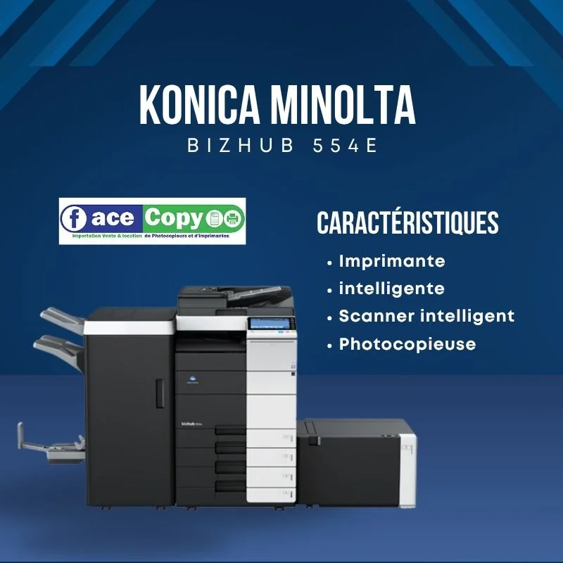 Photocopieur Konica Minolta Bizhub 554e