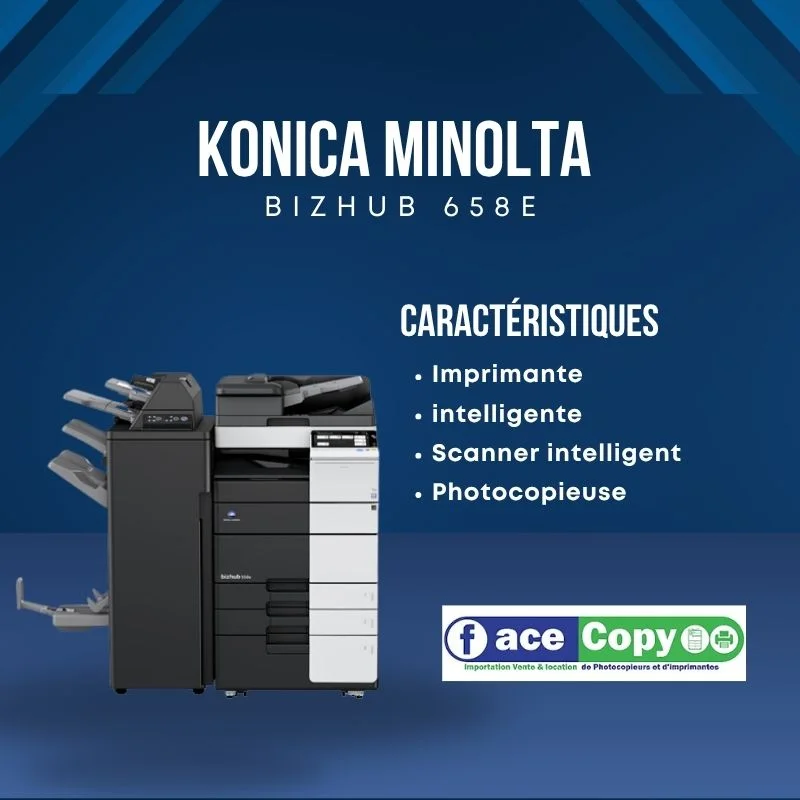 Photocopieur Konica Minolta Bizhub 658e