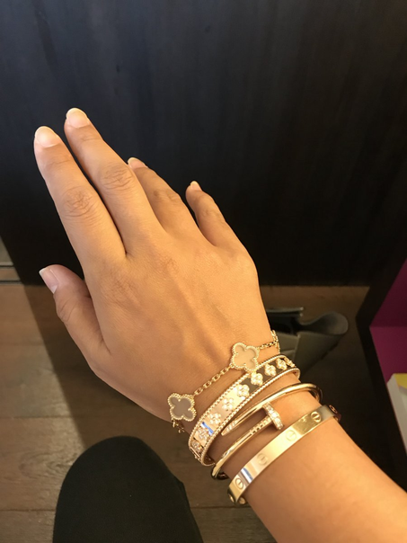 Bracelets Cartier Et Van Cleef , Luxe A Petit Prix