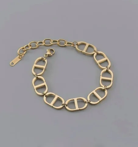 Bracelet CD En Acier Titane, Bracelet Femme Au Maroc