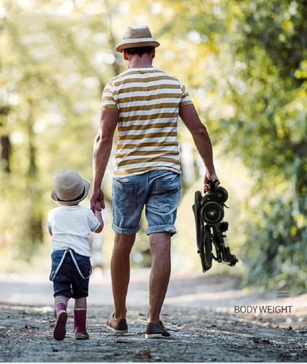 عربة أطفال قابلة للطي 👶