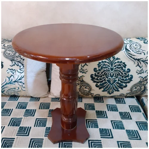 طاولة خشبية دائرية متعددة الوظائف🌟