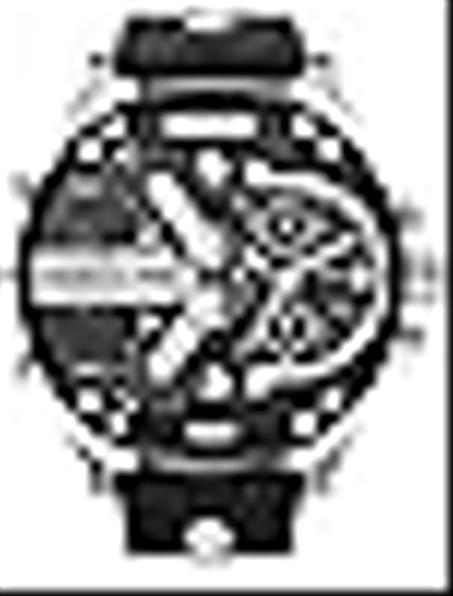 ساعة مستر دادي 2.0 يد بعرض انالوج وحركة كوارتز ياباني وسوار من الستانلس ستيل للرجال، بمينا أسود