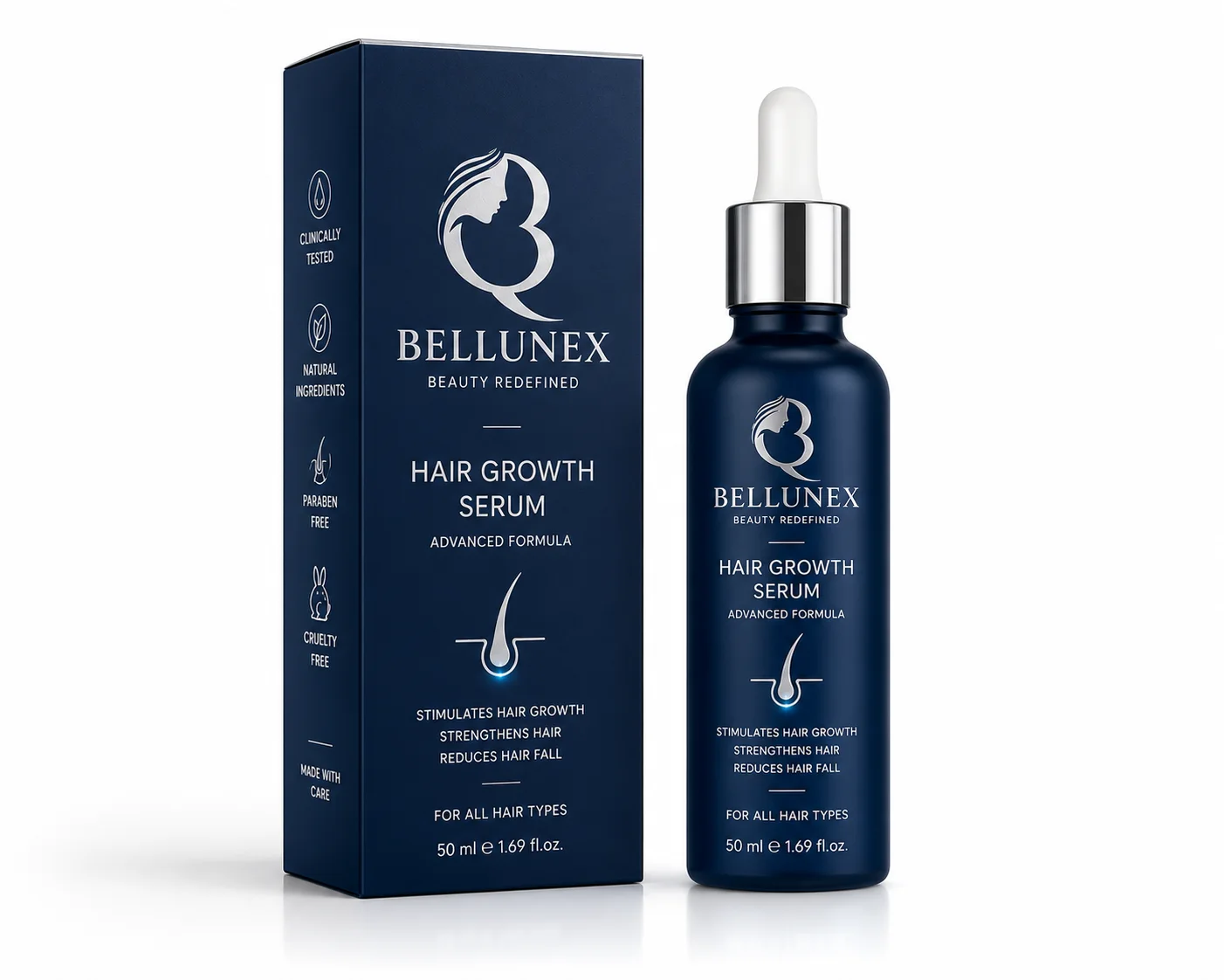 Bellunex Hair Growth Serum Thicker