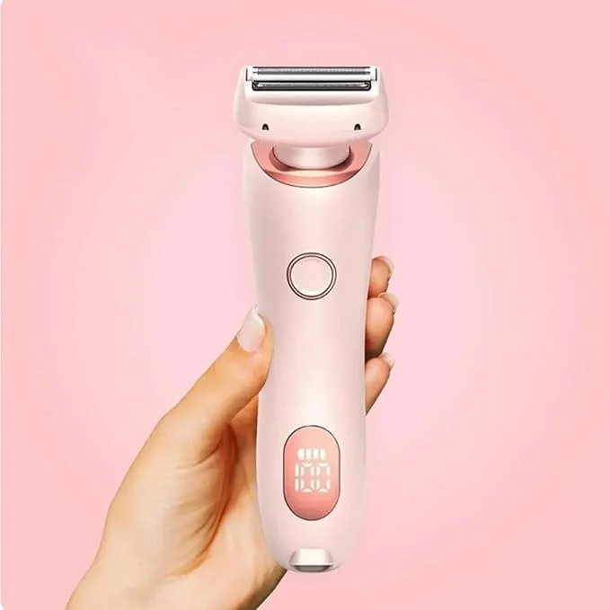 Tondeuse corporelle électrique double tête pour femmes, professionnelle, sans fil, rechargeable, étanche
