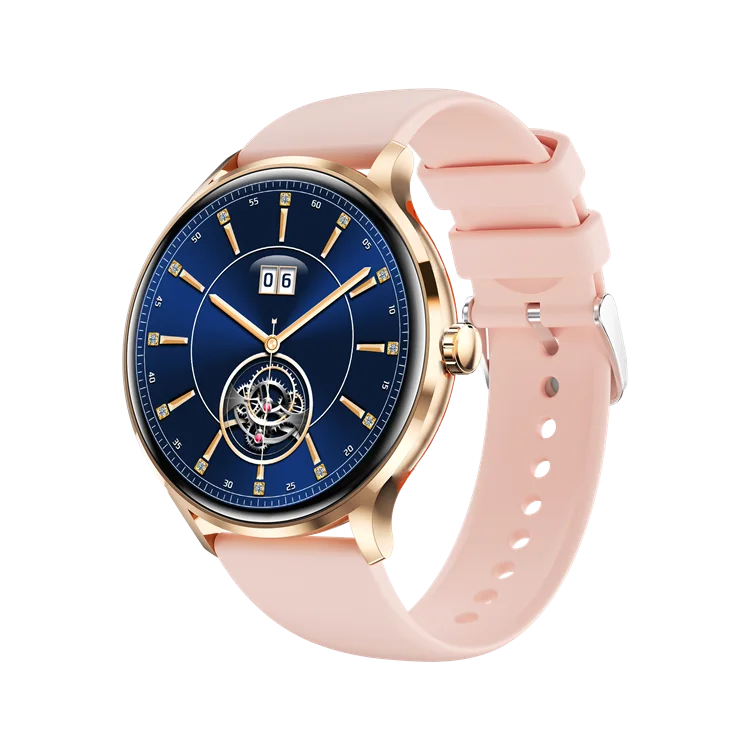 Montre Connectée Intelligente QS80 - Écran Rond 1.39