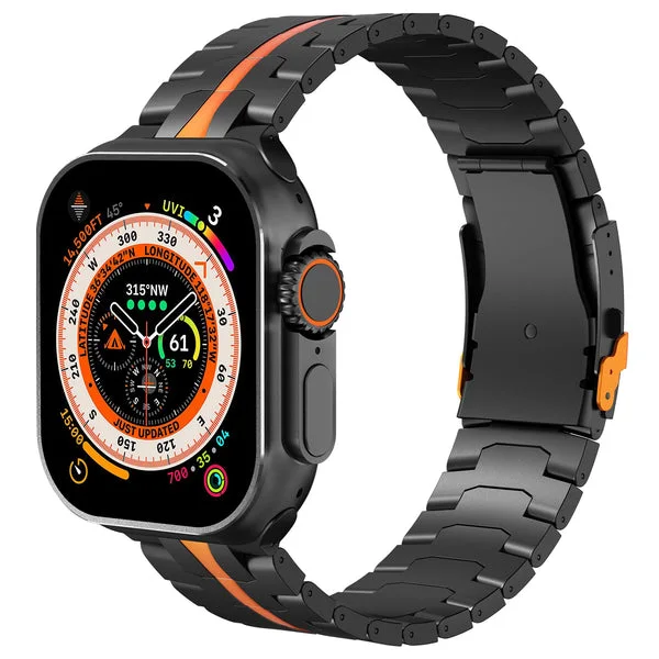 Bracelet en titane de luxe pour Apple Watch Ultra Band