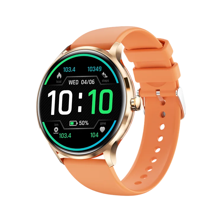Montre Connectée Intelligente QS80 - Écran Rond 1.39