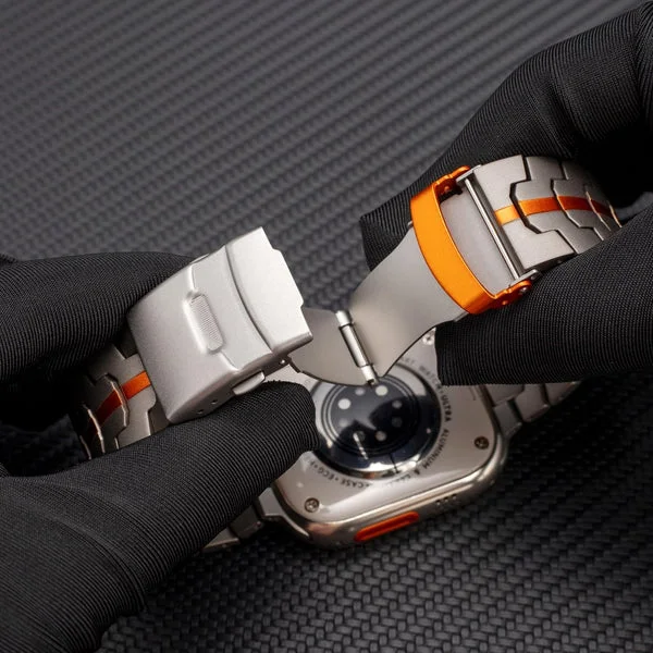 Bracelet en titane de luxe pour Apple Watch Ultra Band