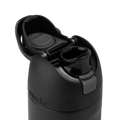 Gourde Anti-Fuite en Acier Inoxydable Owala FreeSip - Noir Total