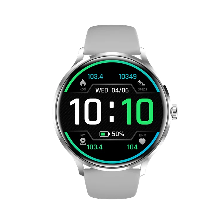 Montre Connectée Intelligente QS80 - Écran Rond 1.39