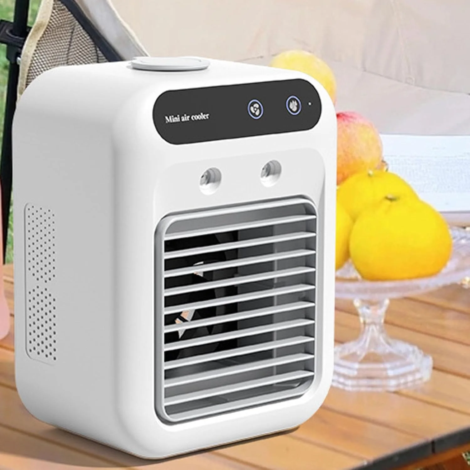 Mini Climatiseur Portable USB & Humidificateur 3-en-1 - Fraîcheur Instantanée