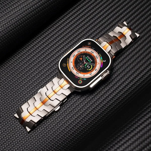 Bracelet en titane de luxe pour Apple Watch Ultra Band