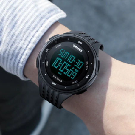 Skmei 1219 Digital Outdoor Sport Etanche Noir