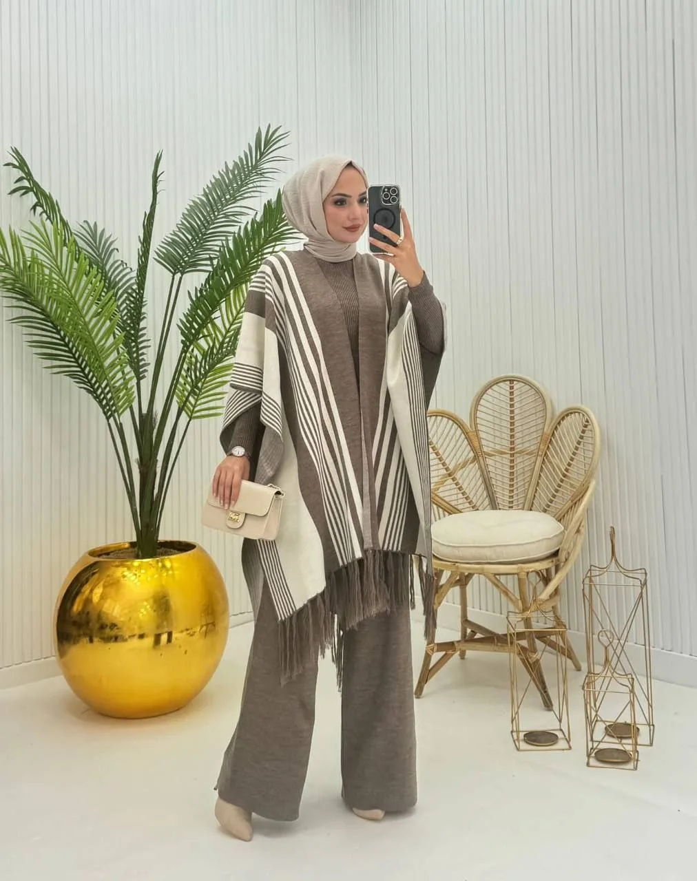 Ensmeble 3 pièces rayé