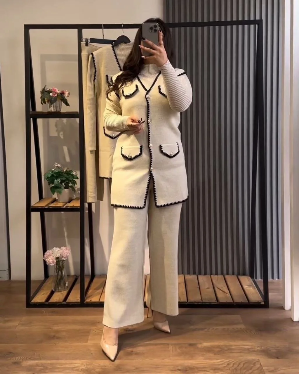 Ensemble 3 pièces La laine douce Standard