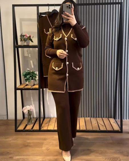 Ensemble 3 pièces La laine douce Standard