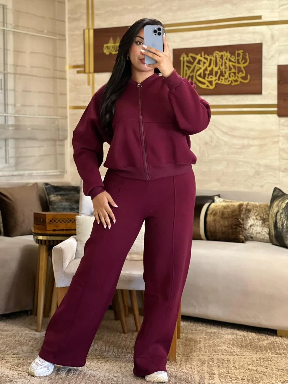 Ensemble confort chic zippé