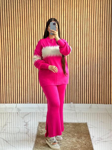 Ensemble sapin la maille douce